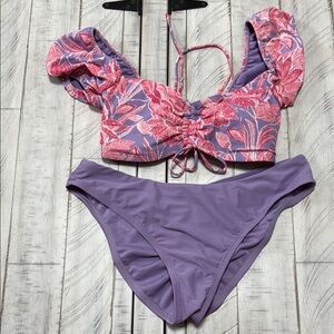 Purple and Pink Floral